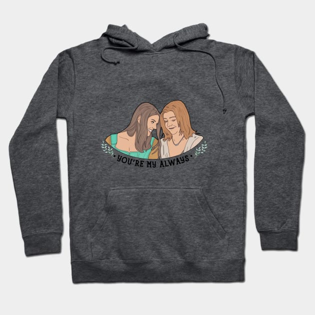 Willow & Tara Always BTVS Hoodie by likeapeach